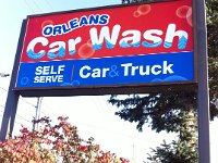 New design and sign panels for existing pylon